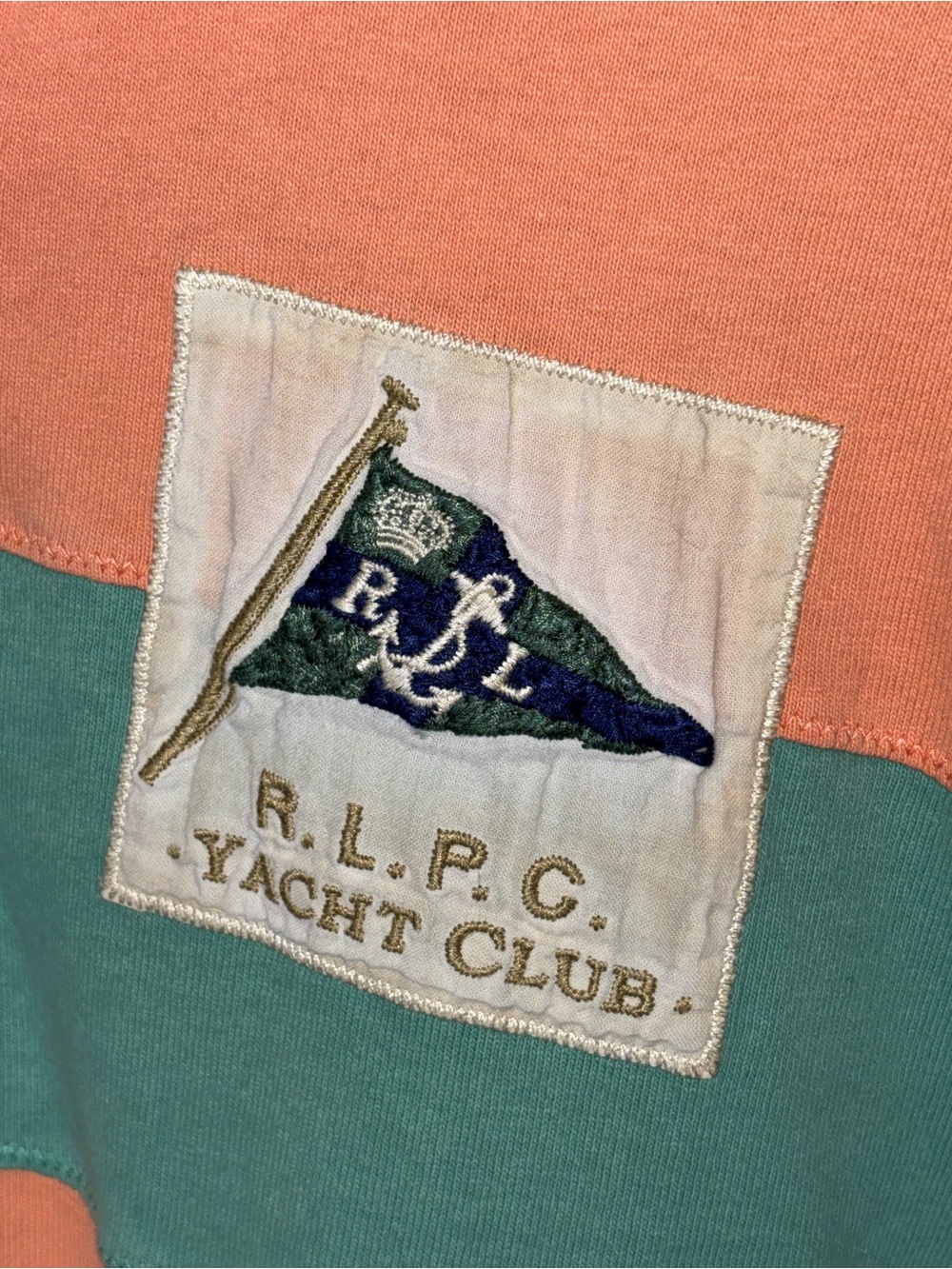 Polo Ralph Lauren Vintage Men's Size XXL Class RLPC Yacht Club Polo Shirt - Picture 10 of 11